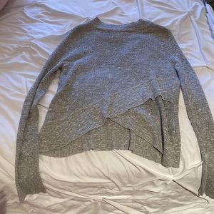 Gray Free People sweater